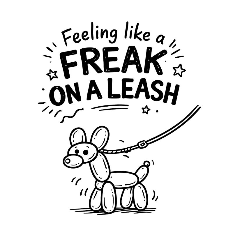 Feeling Like A Freak On A Leash Statement
