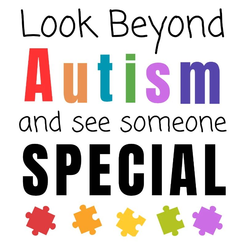 Autism Awareness Autistic People Look Beyond