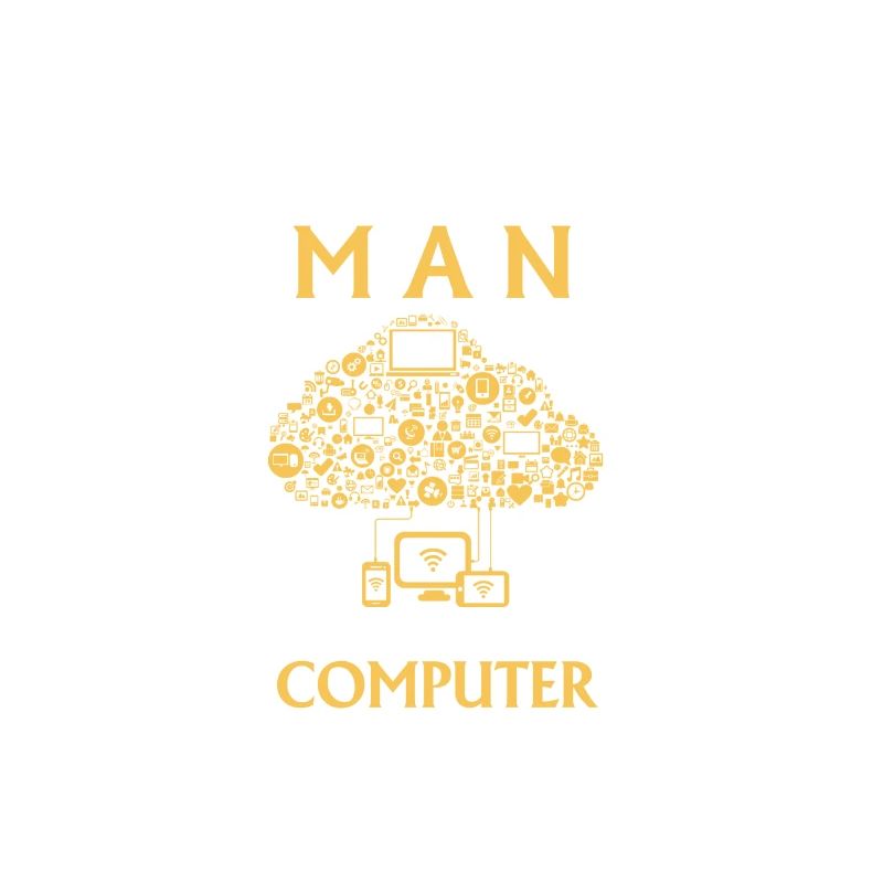 NEVER UNDERESTIMATE A MAN WITH A COMPUTER