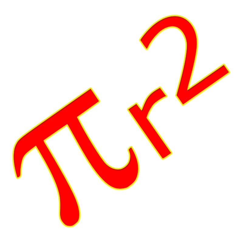 Pi R squared