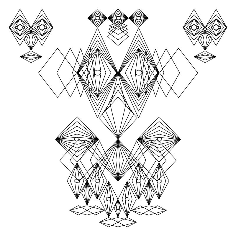 Abstract Faces Drawing Crazy Faces Art