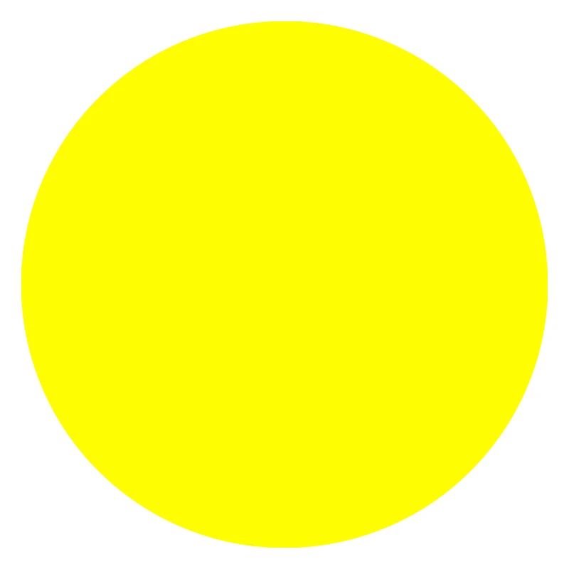 Circle yellow