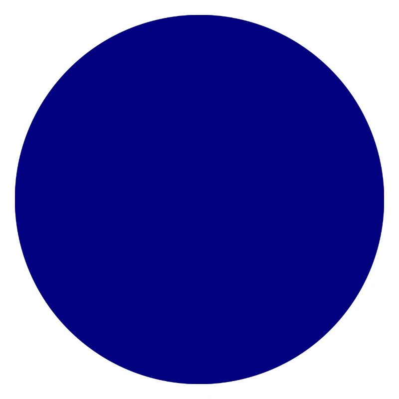 Blue circle