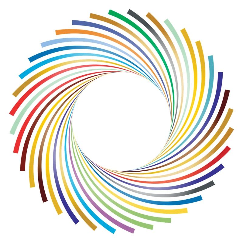 Caméra diaphragme abstrait