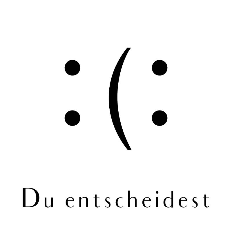 Du entscheidest. Laune T-Shirt - schlecht oder gut