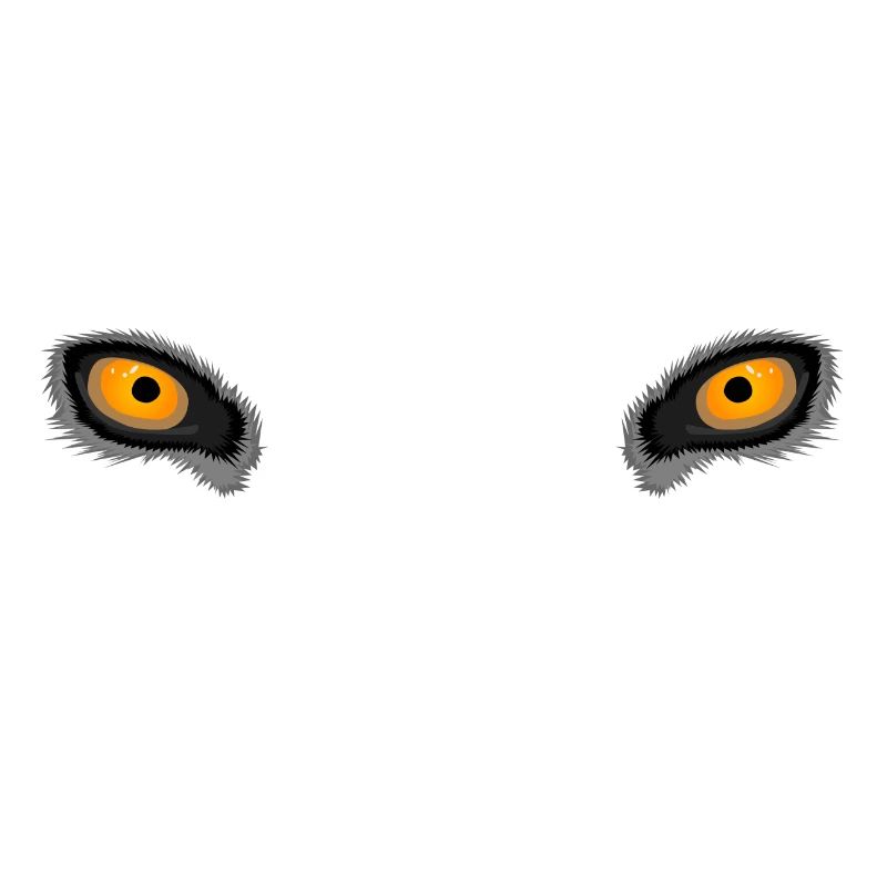 Yellow Deep Wolf Eyes