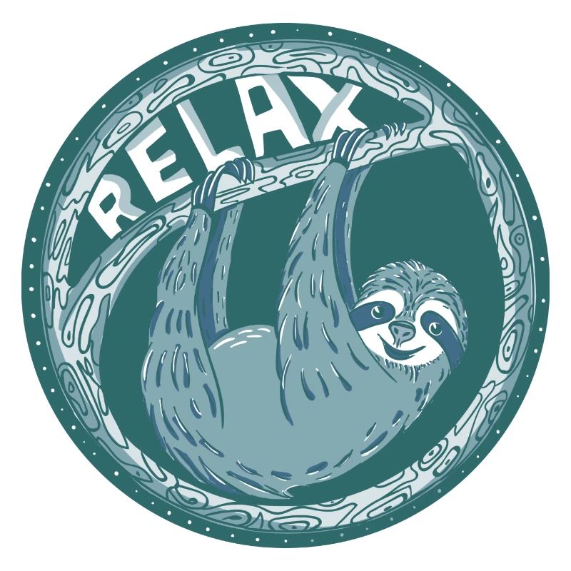 RELAX - Bleu Sloth
