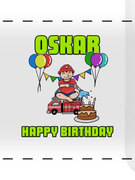 Birthday Fire Brigade Oskar Gift Birthday