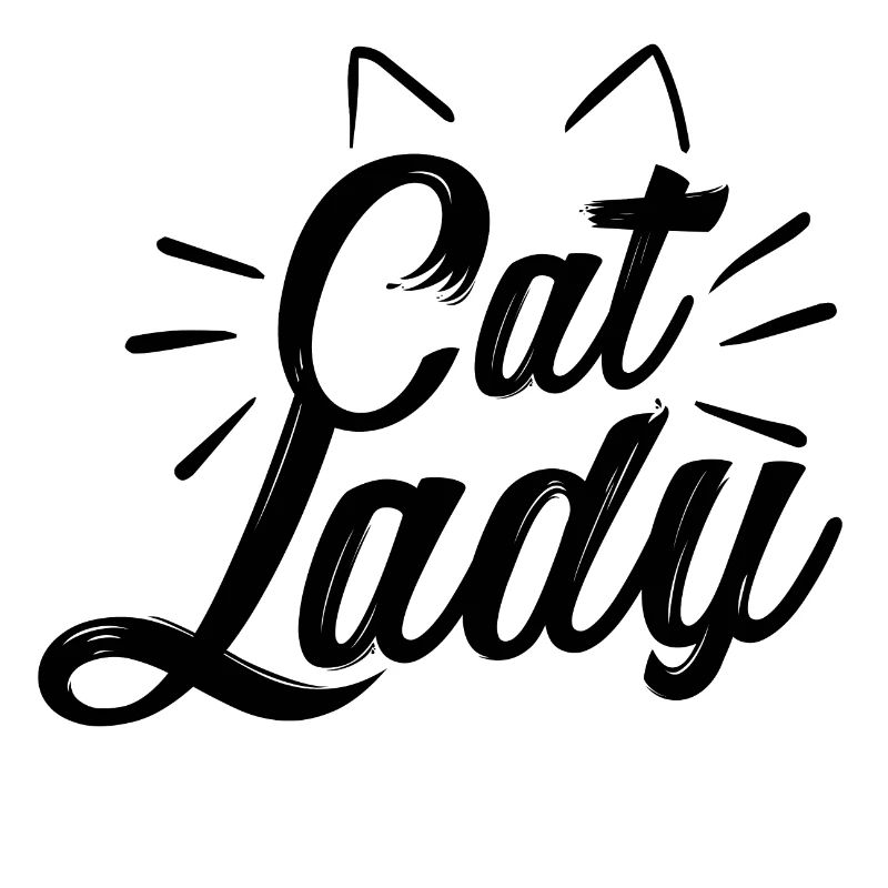 Katzen Dame Geschenk Idee