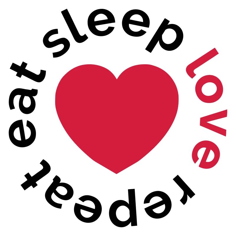 manger sommeil amour répéter