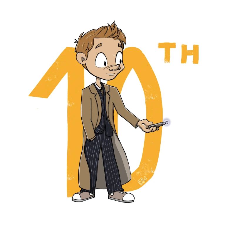 The 10th Doctor, chibi version
