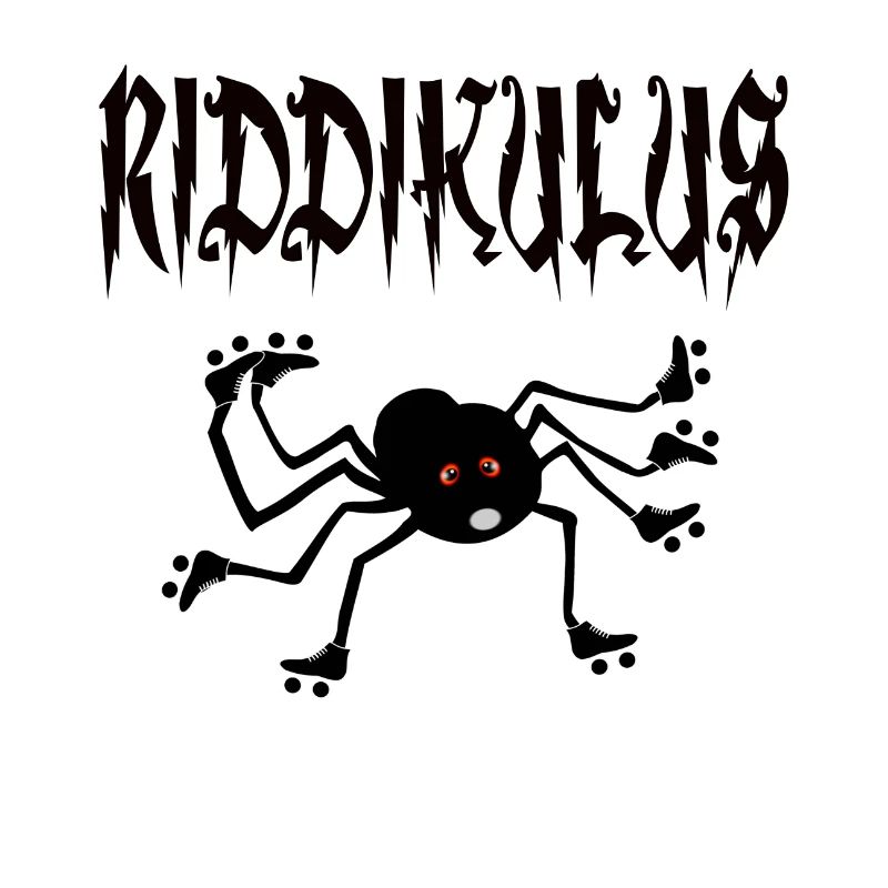 Spider with roller skates