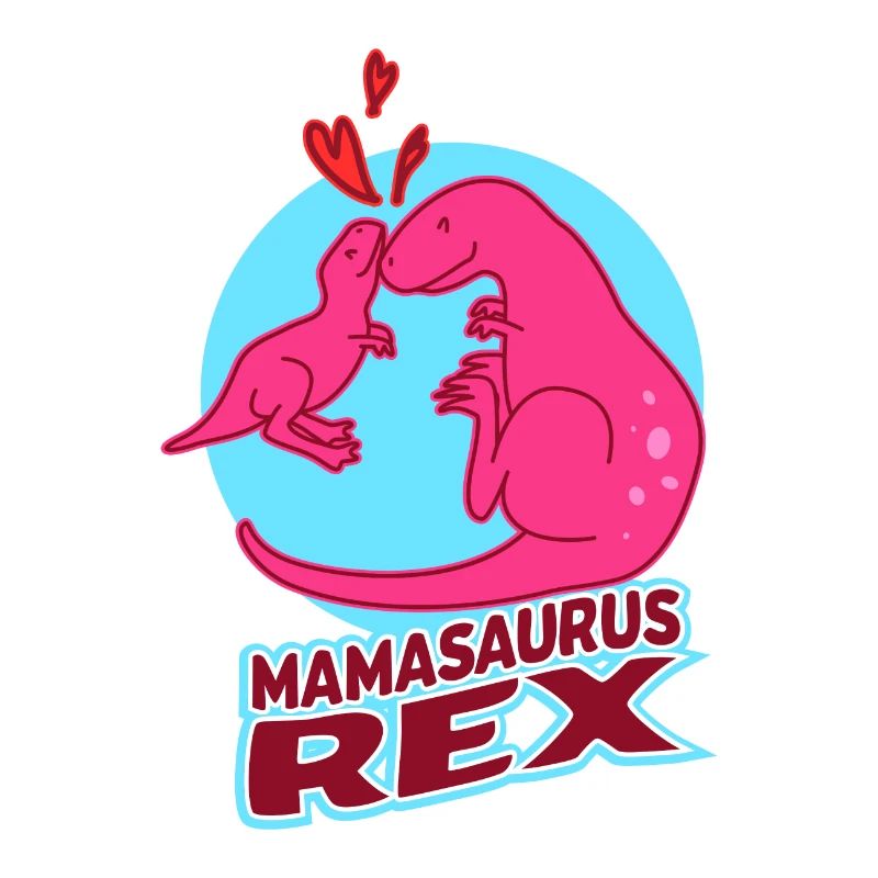 Mamasaurus Dinosaur T Rex Muttertag für Mutter