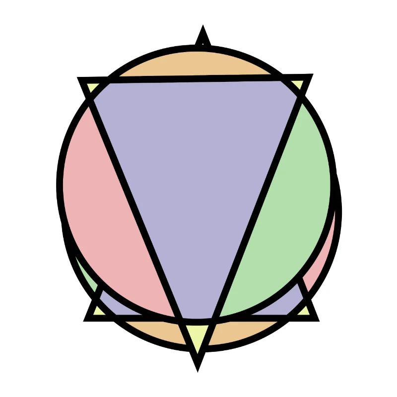 Triangle meets circle