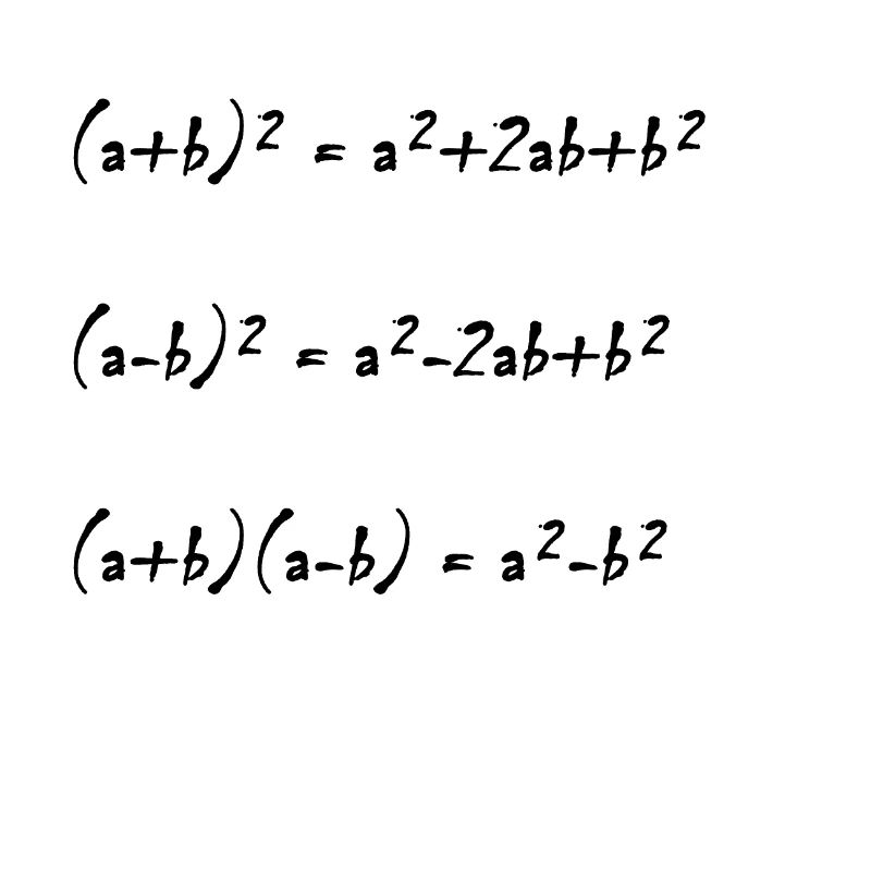 Formules binomiques Mathématiques Design Idée cadeau
