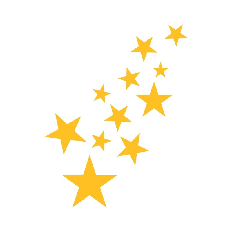 Star symbol asterisk pattern