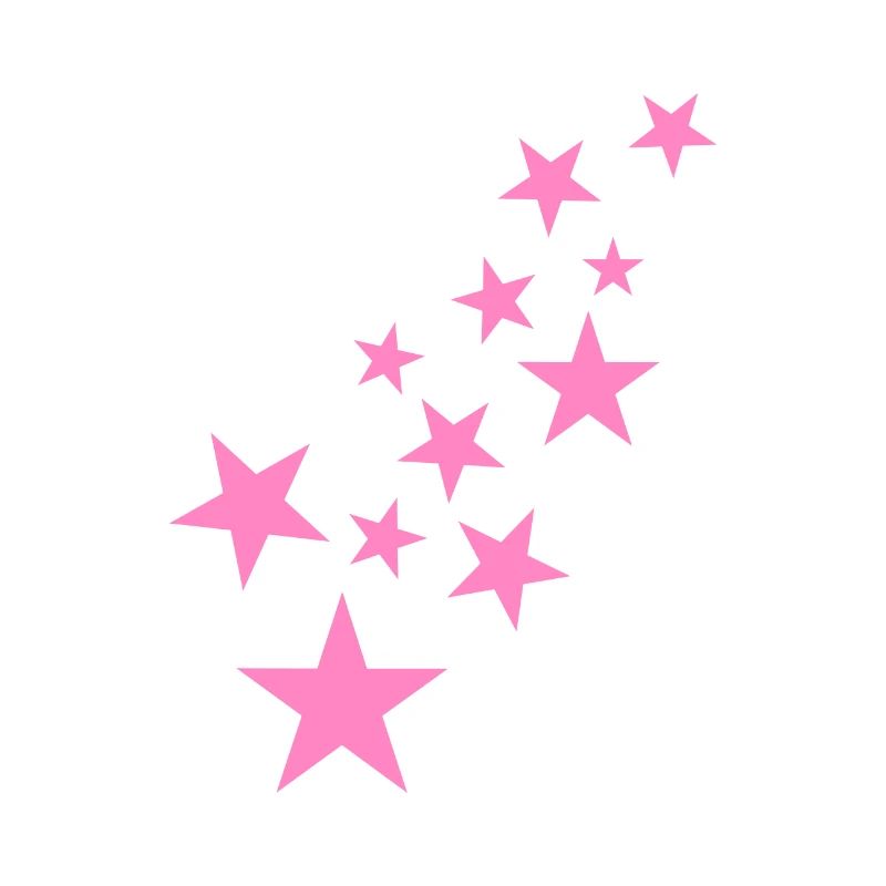Star asterisk pattern icon pink