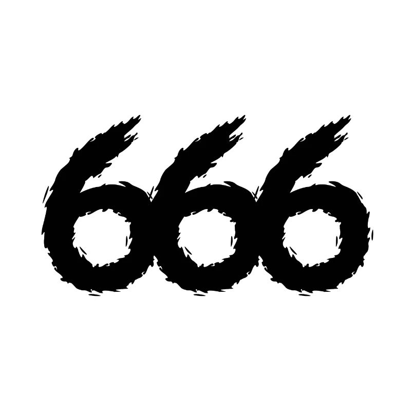 666 symbol number evil devil