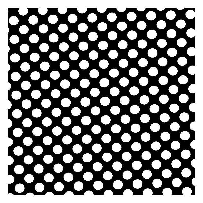 Polka dot black and white background dot pattern