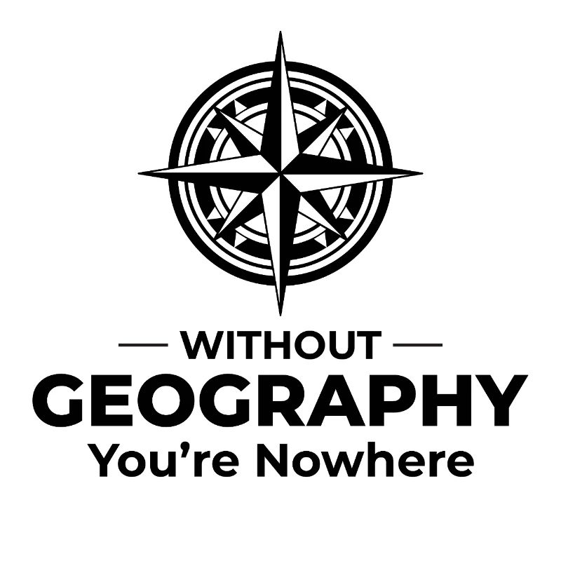 Géographie Boussole Nowhere SIG spatial