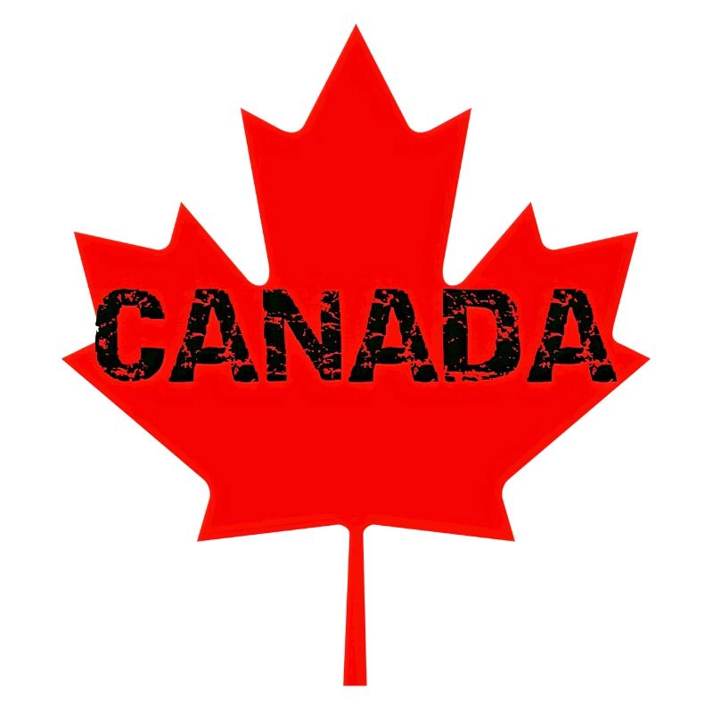Érable Canada Stamp Délavé