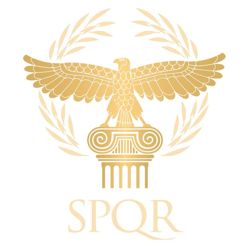 SPQR - Drapeau empire et république Rome antique