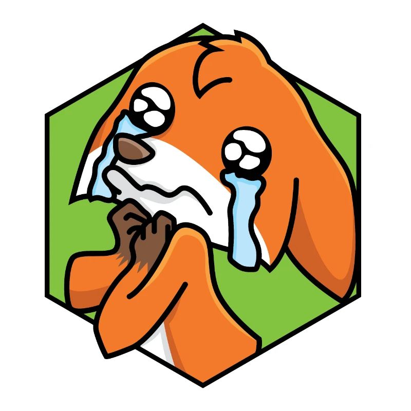 Sad little fox