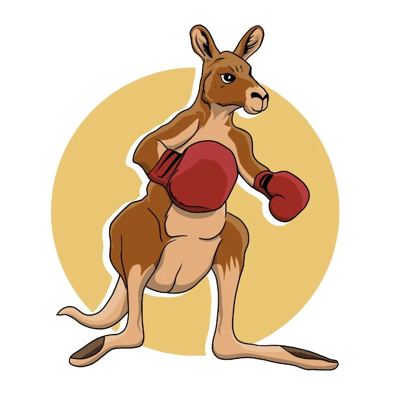 Kangaroo boxer