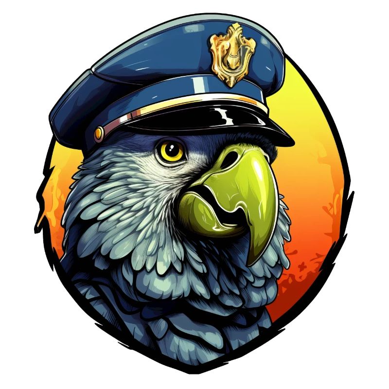 Police Parrot