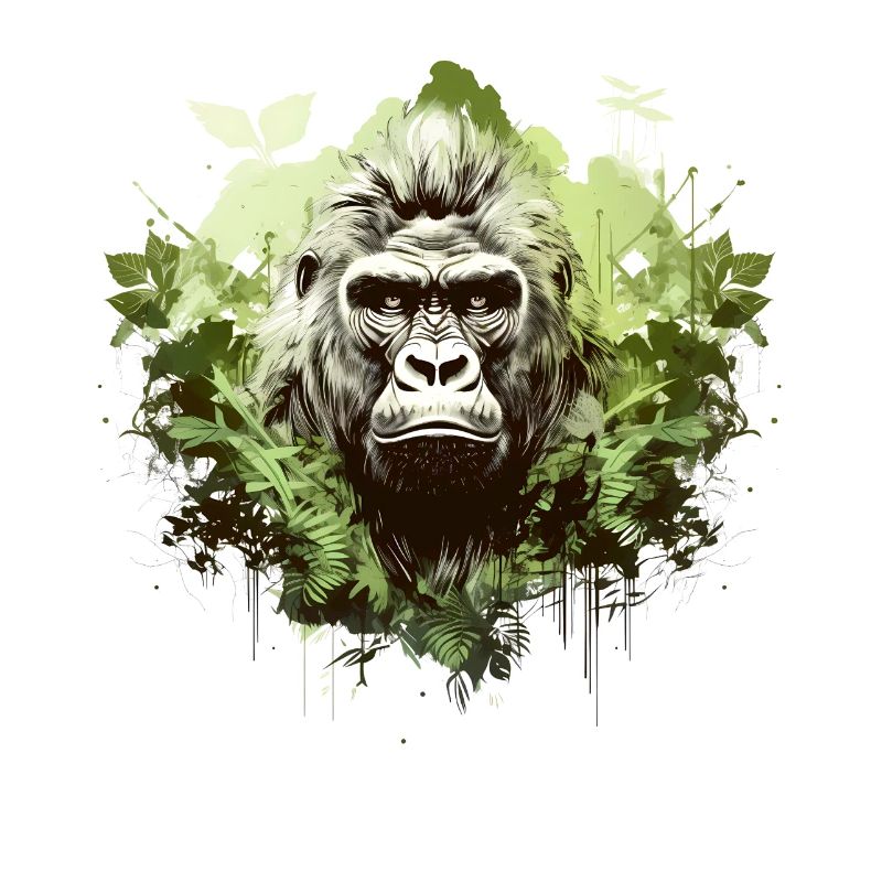 Emerald Jungle Gorilla