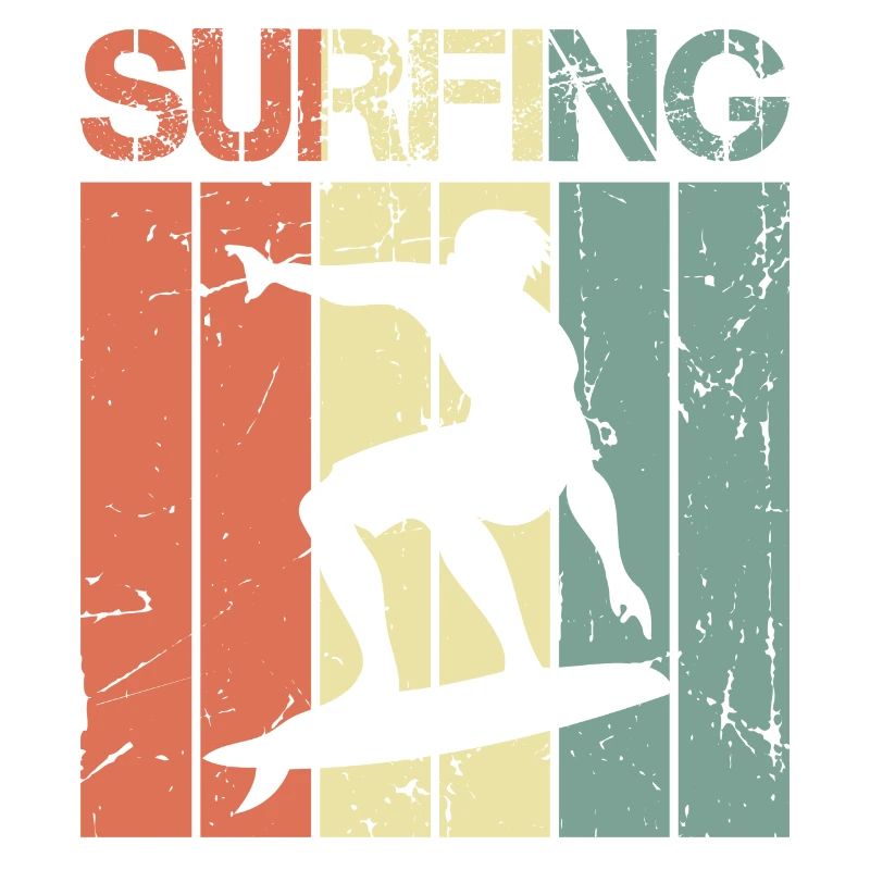 Planche de surf vintage
