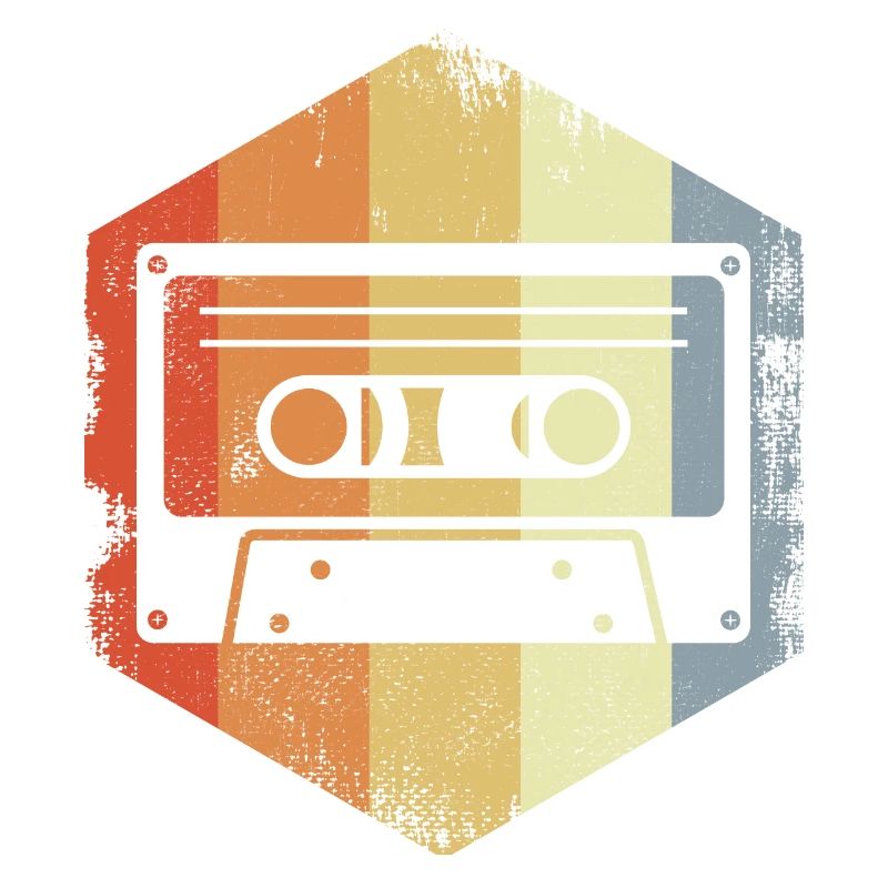 Retro 80s Cassette