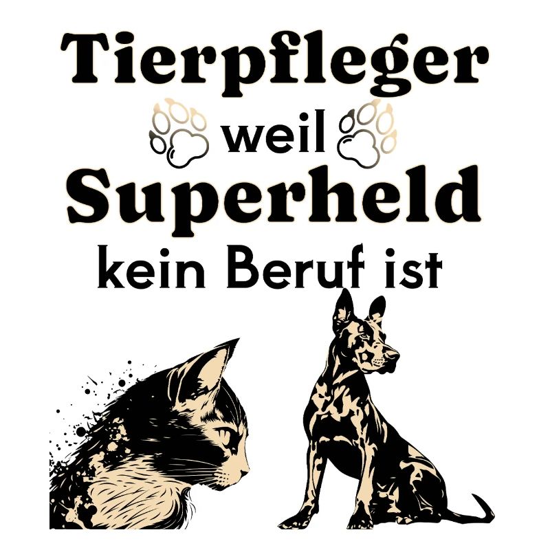 Tierpfleger weil Superheld kein Beruf ist 