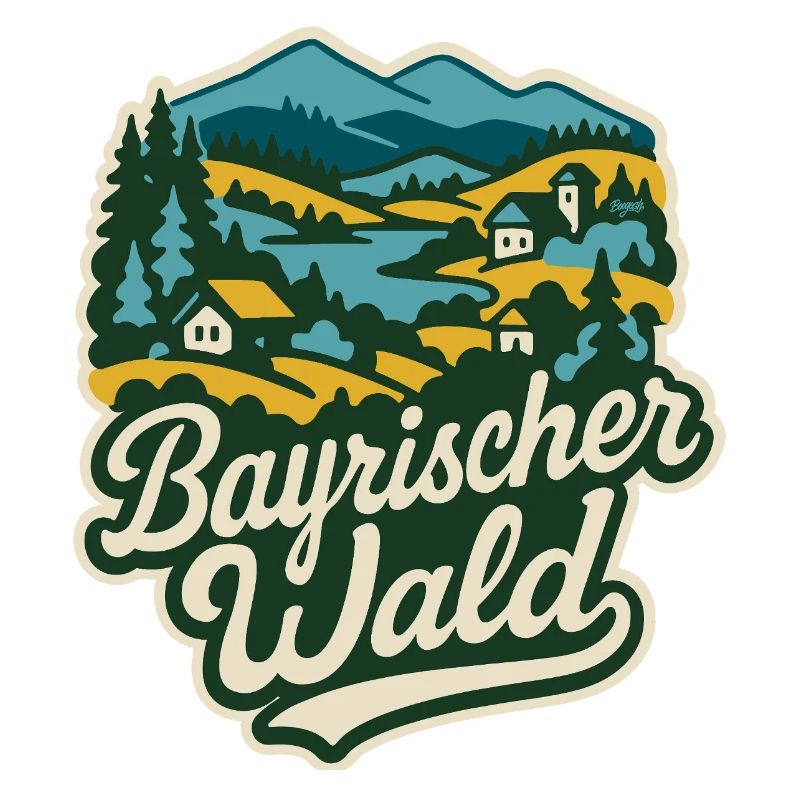 Bavarian Forest Landscape