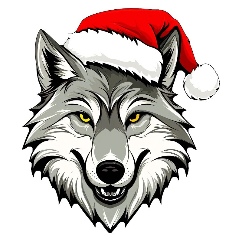 Christmas Wolf
