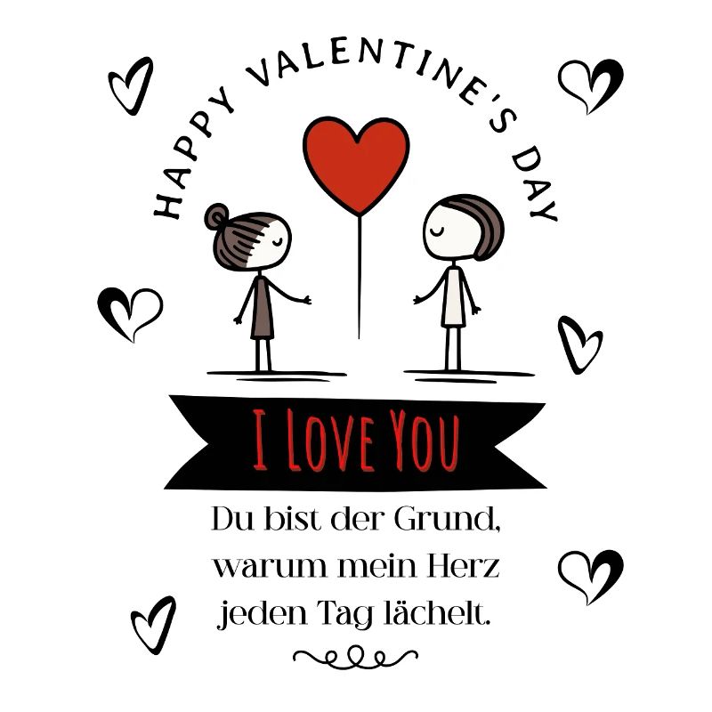 Heart message for two