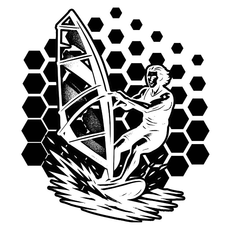 Clear windsurfing message