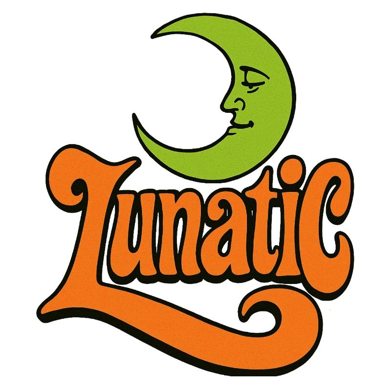 Lunatic Moon Retro Typography