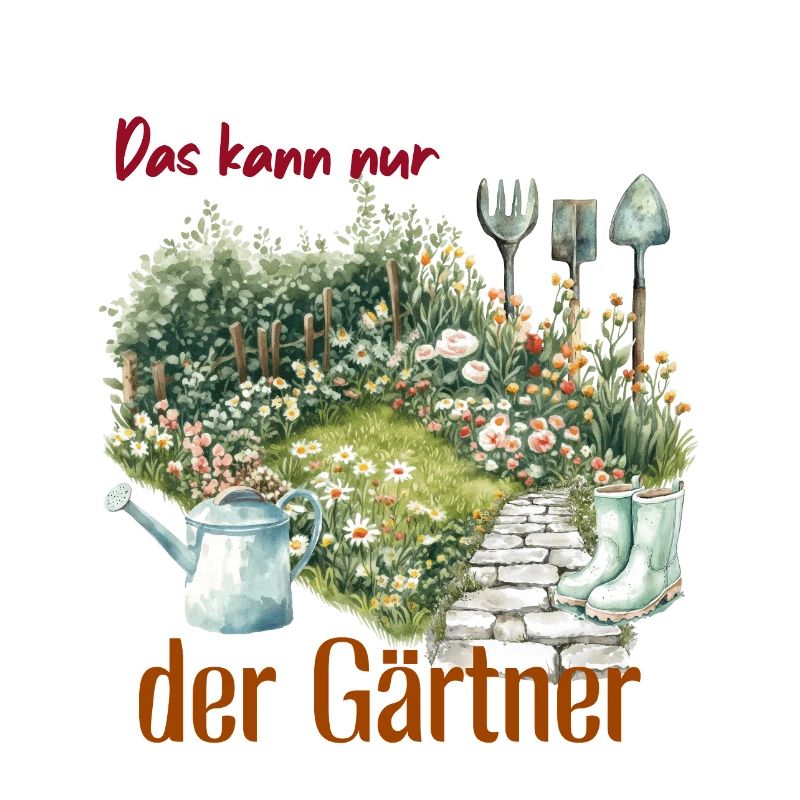 Beruf Gärtner - Geschenk Gärtner 