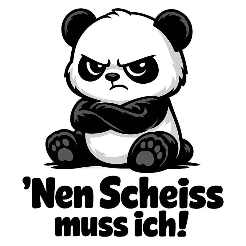 Nen Scheiss Muss Ich Panda