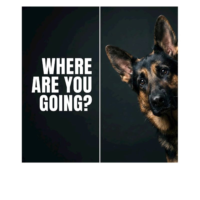 Lustiger Schäferhund Hunde Spruch Tierfreunde