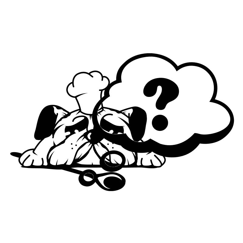 Comic speech bubble question mark