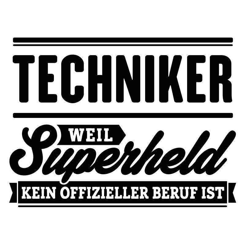 Superheld Techniker