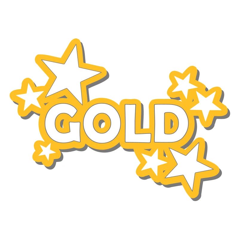 Sticker Guld