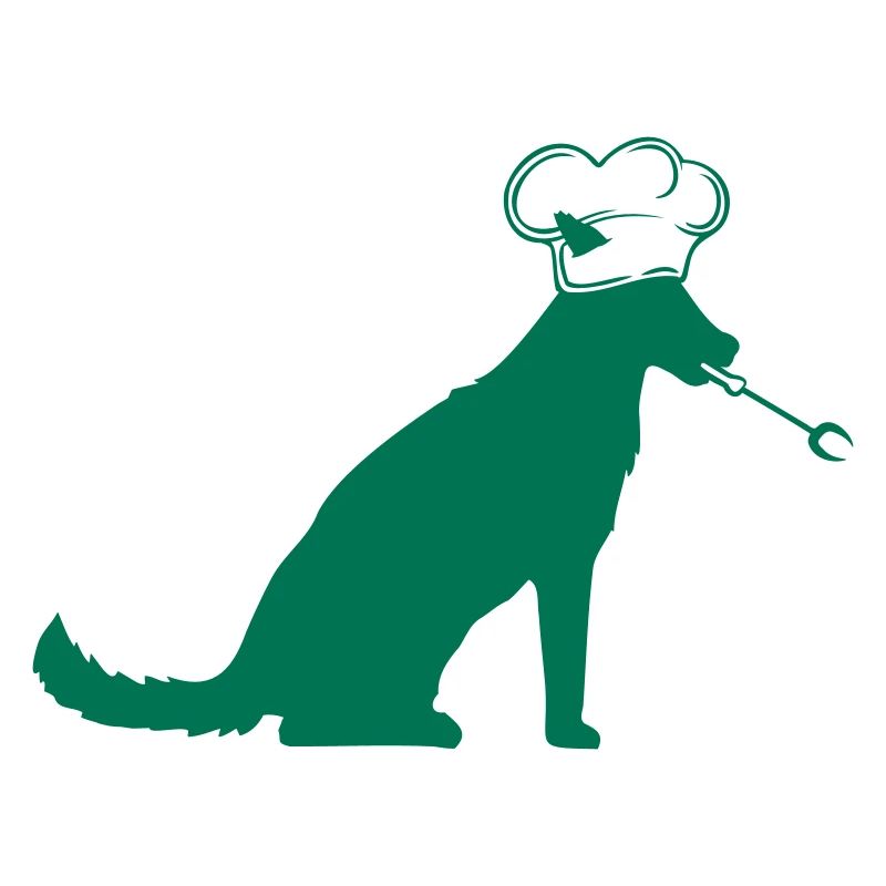 Dog Grill Master Grilling Chef Hat Chef Hunger