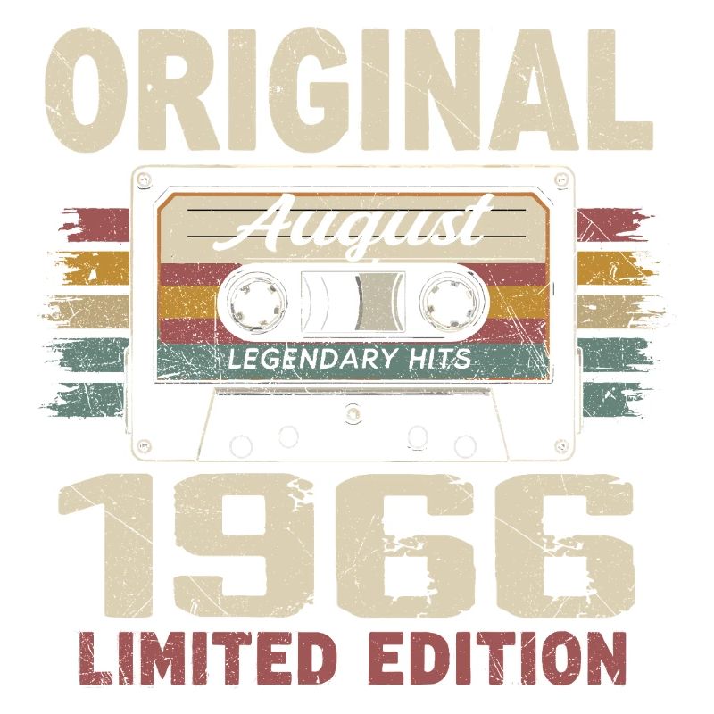 August 1966 August 1966 Geschenk August 1966 August 1966