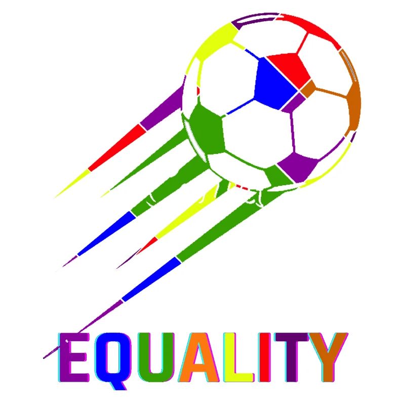 Soccer Rainbow World Cup Equality