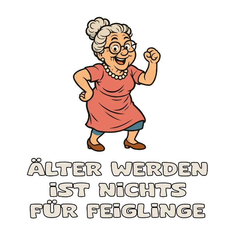 Älter Werden Mutig Feiglinge meiden