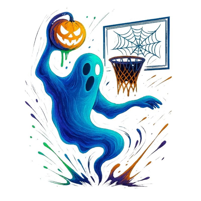 Halloween Ghost Dunk Pumpkin Sneaker