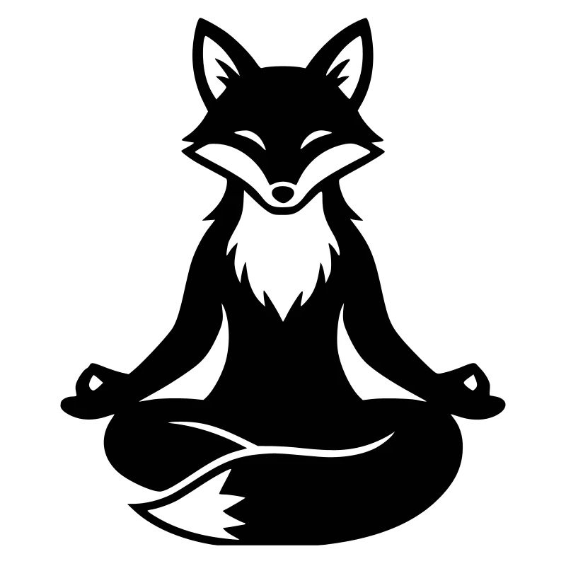 Meditating Fox Zen
